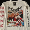 Camibuso Mayhem Dawn of the Black Hearts - Blanco vista frontal